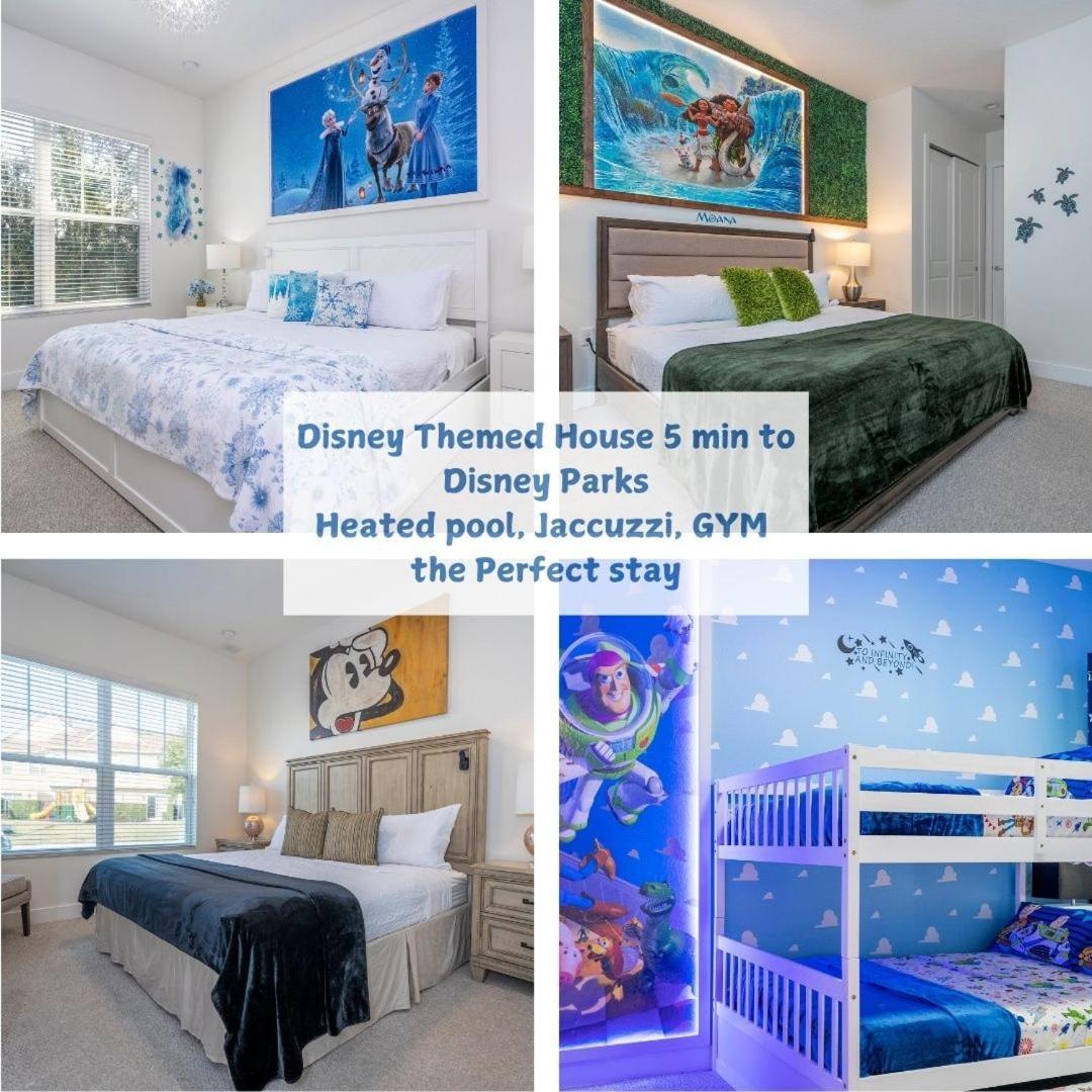 אורלנדו Themed Disney House 5 Min To Disney Parks, Heated Pool, Jacuzzi, Gym And More מראה חיצוני תמונה